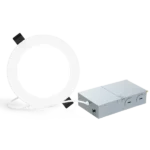 Luz descendente empotrado delgado con 5CCT ajustable (v6)