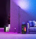 Lámpara de pie inteligente con módulo Tuya Bluetooth+WiFi